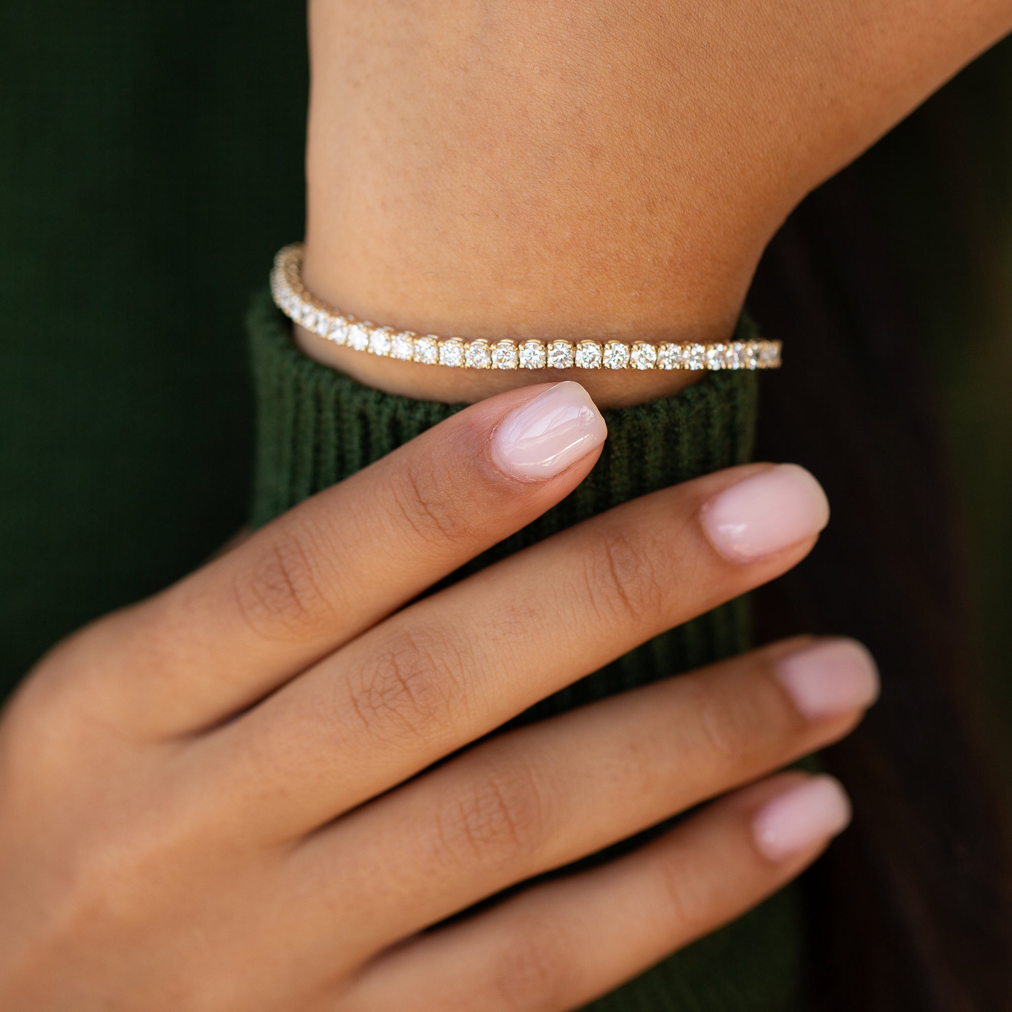 צמיד טניס יהלומים