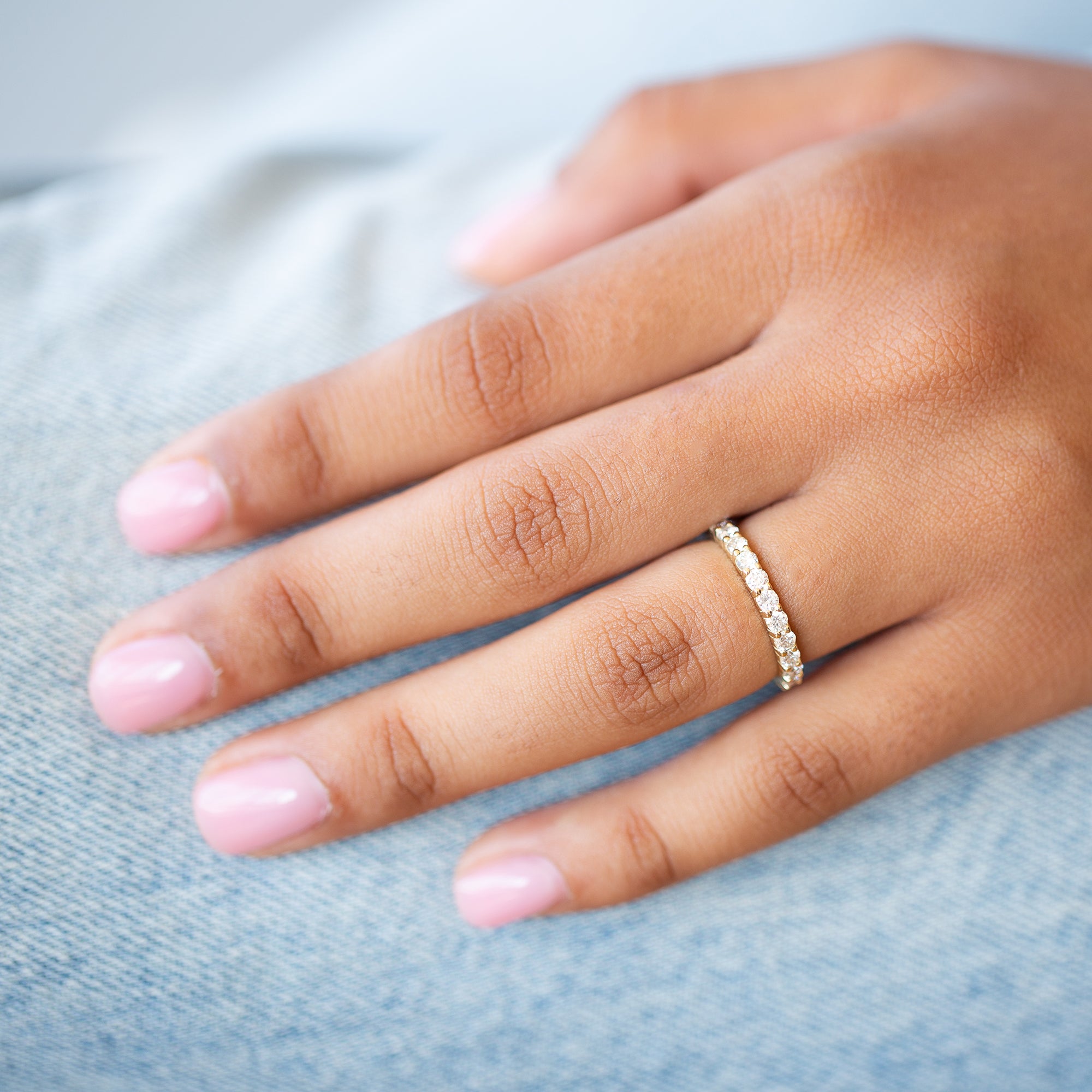 טבעת איטרניטי יהלומים