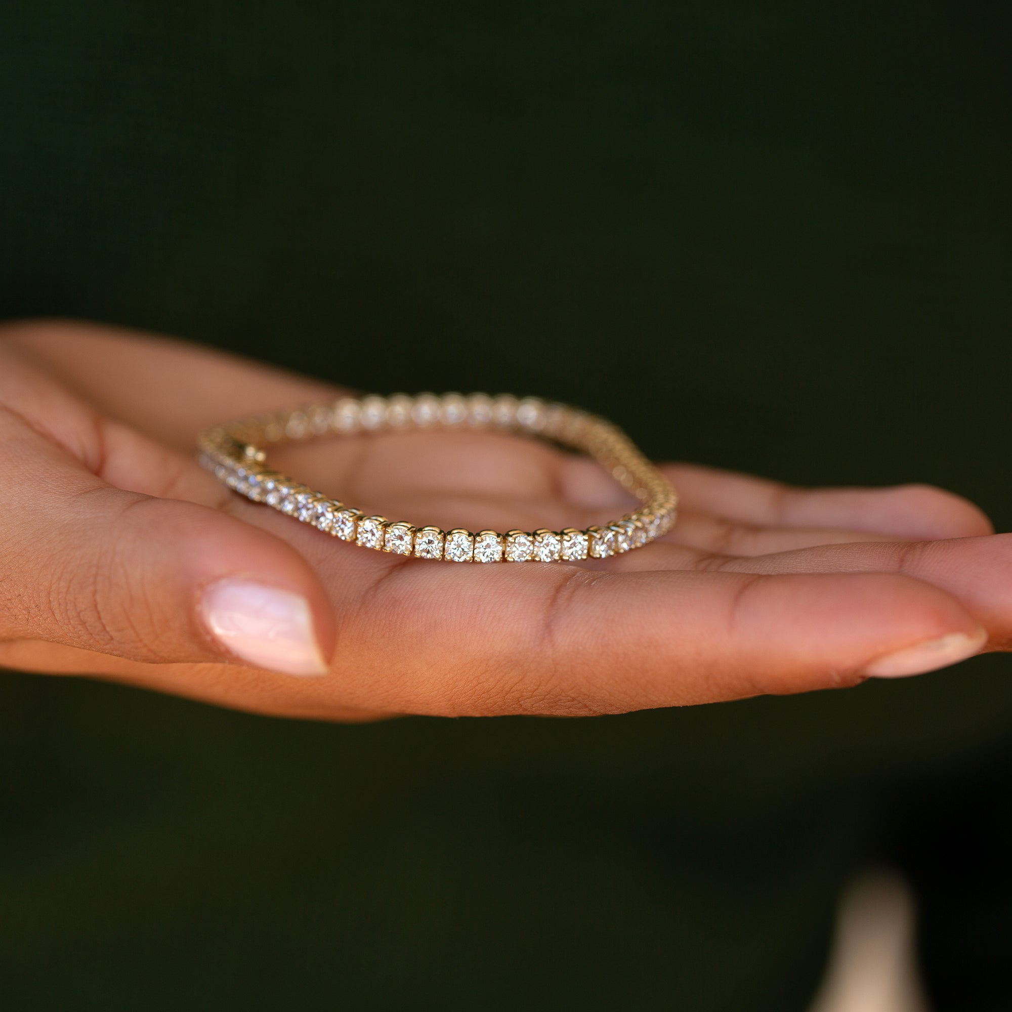 צמיד טניס יהלומים