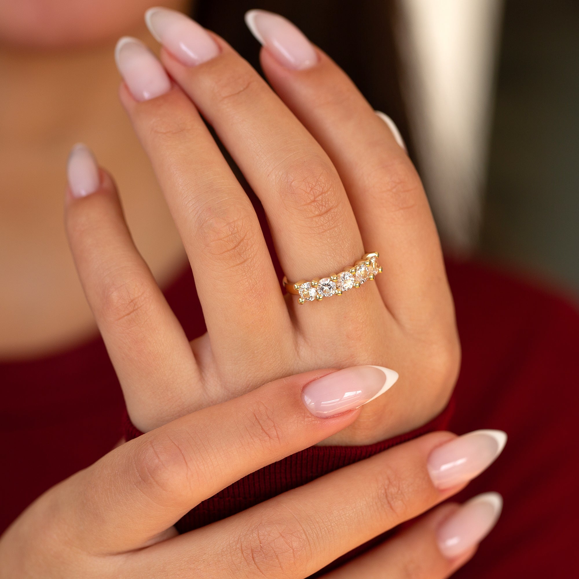 טבעת מורגנייט איטרניטי