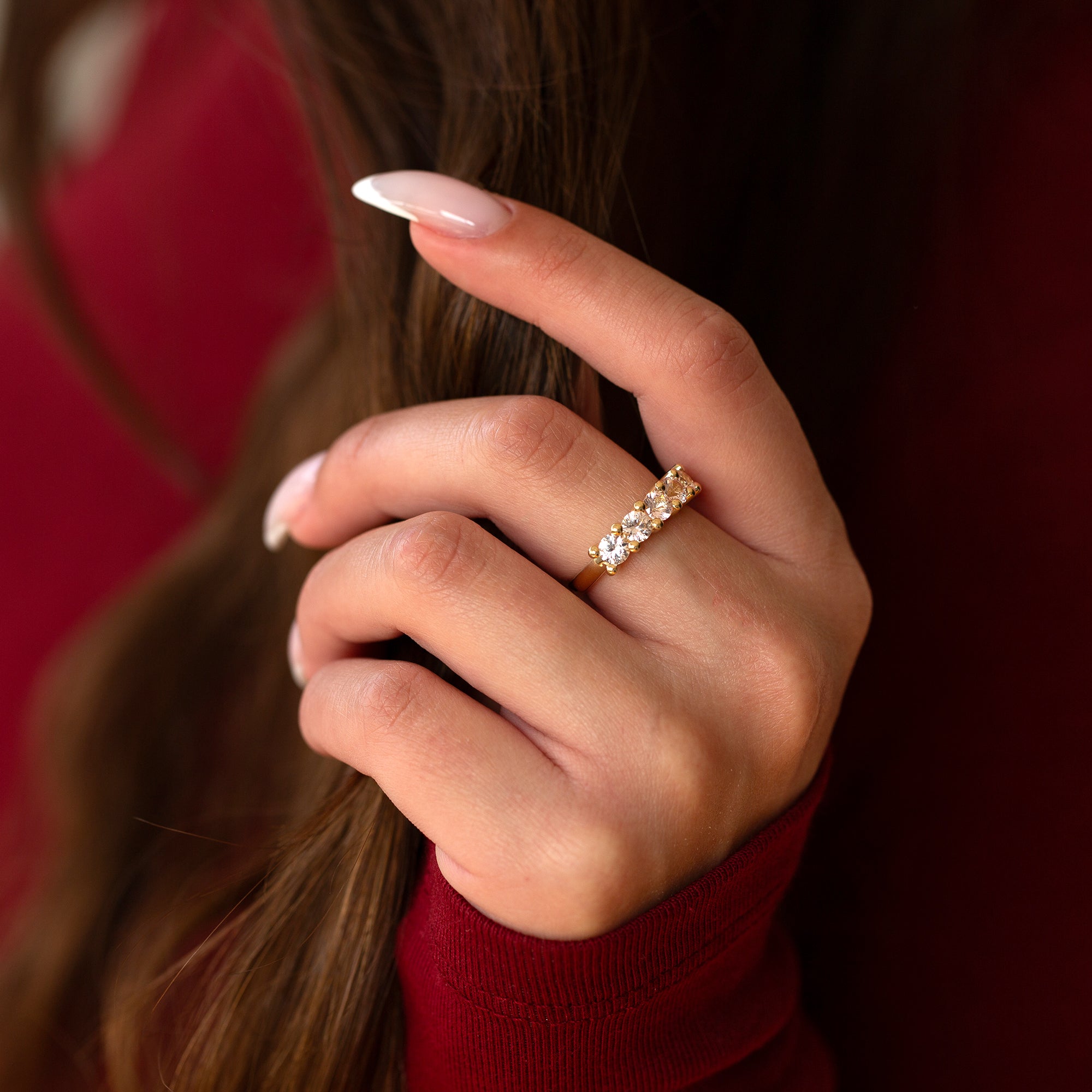 טבעת מורגנייט איטרניטי