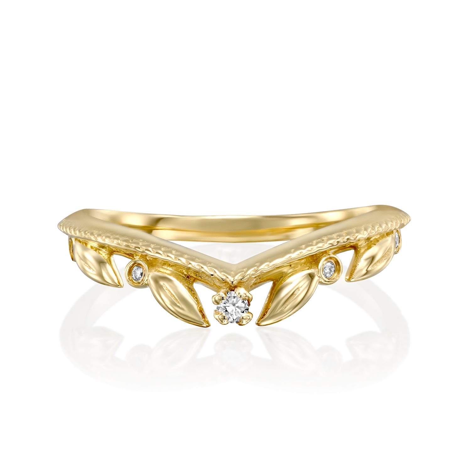 סט טבעות אירוסין משובץ טורקיז ויהלומים