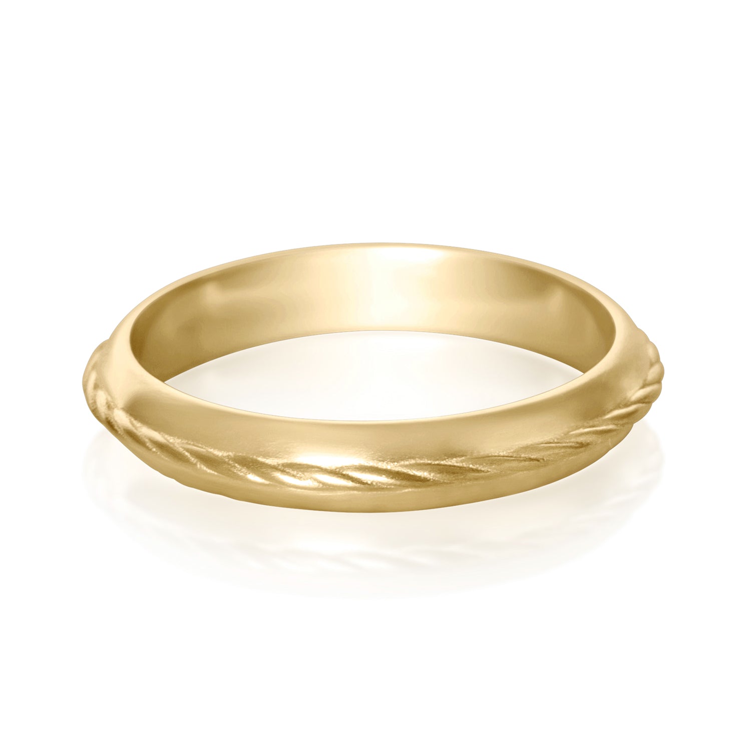 סט טבעות נישואין לגבר ולאישה בסגנון וינטג'