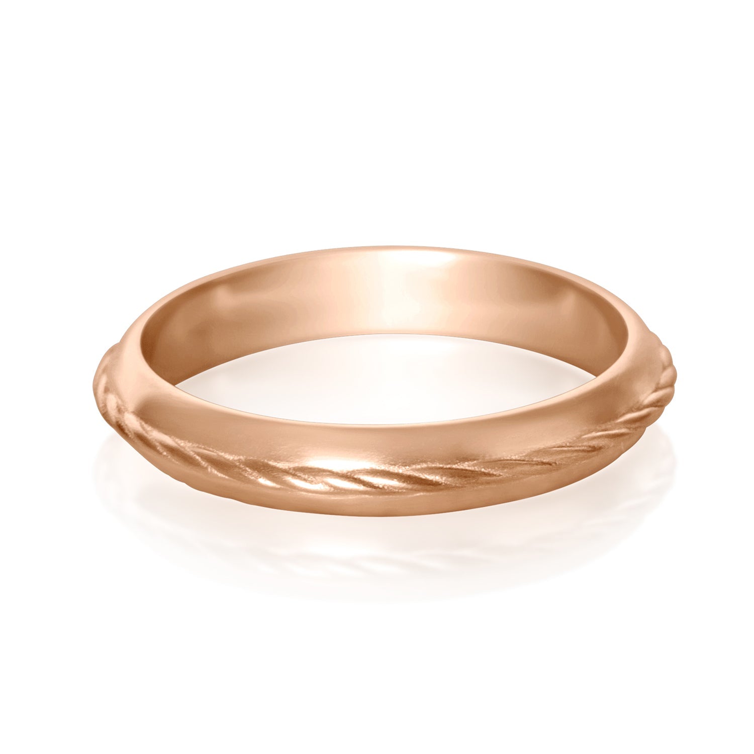 סט טבעות נישואין לגבר ולאישה בסגנון וינטג'