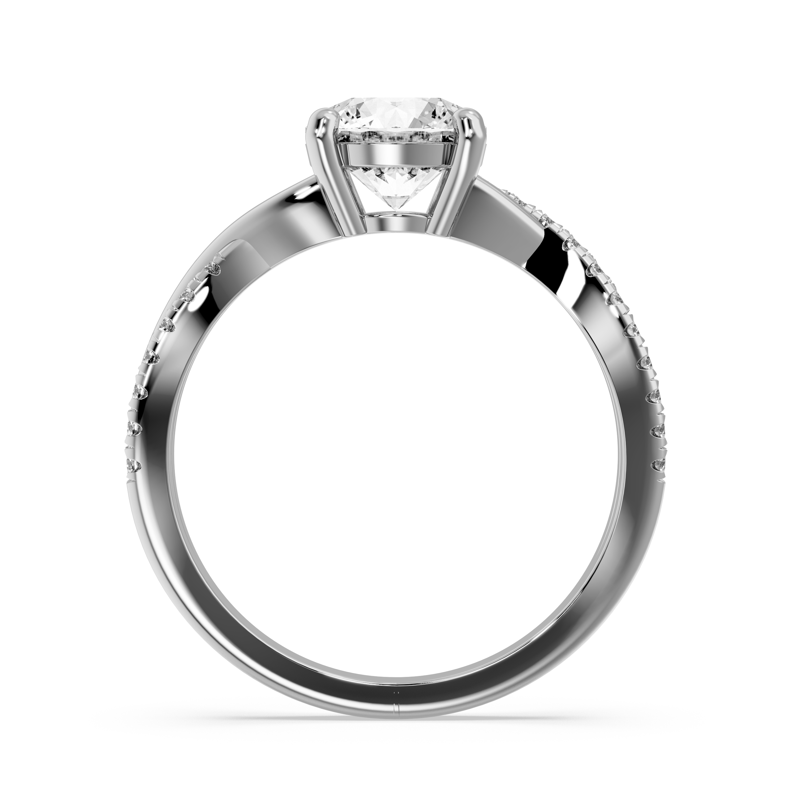 Alexandrite and Natural Diamonds Ring for Denis